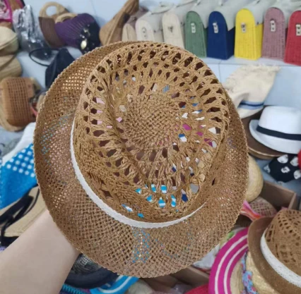 Åndbar papir hul sommerhat