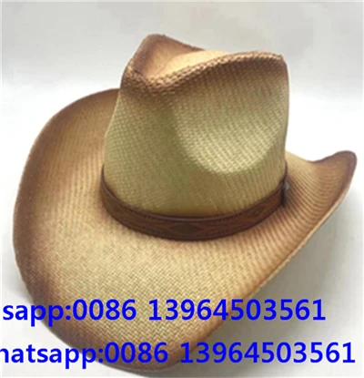Vintage Straw Cowboy Hat