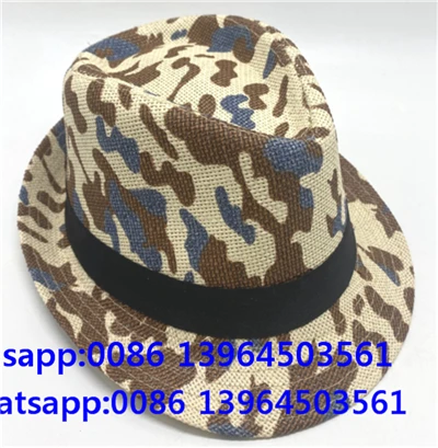 Spot Deco Fedora Short Rim Hat