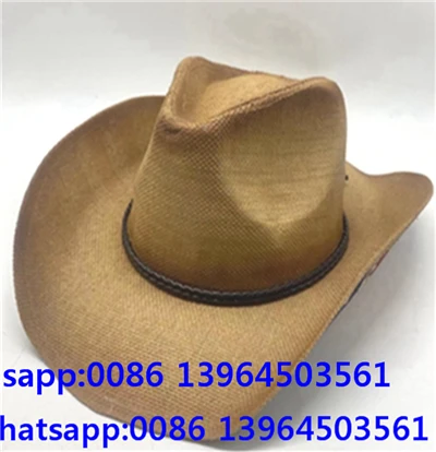 Straw Fedora Hat Til Mænd