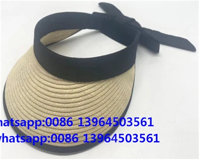 Visor hat bredt Brim UV -beskyttelse Kvinder cap