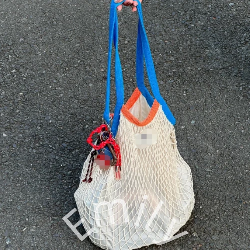 Bomuldsposer Mesh indkøbsposer