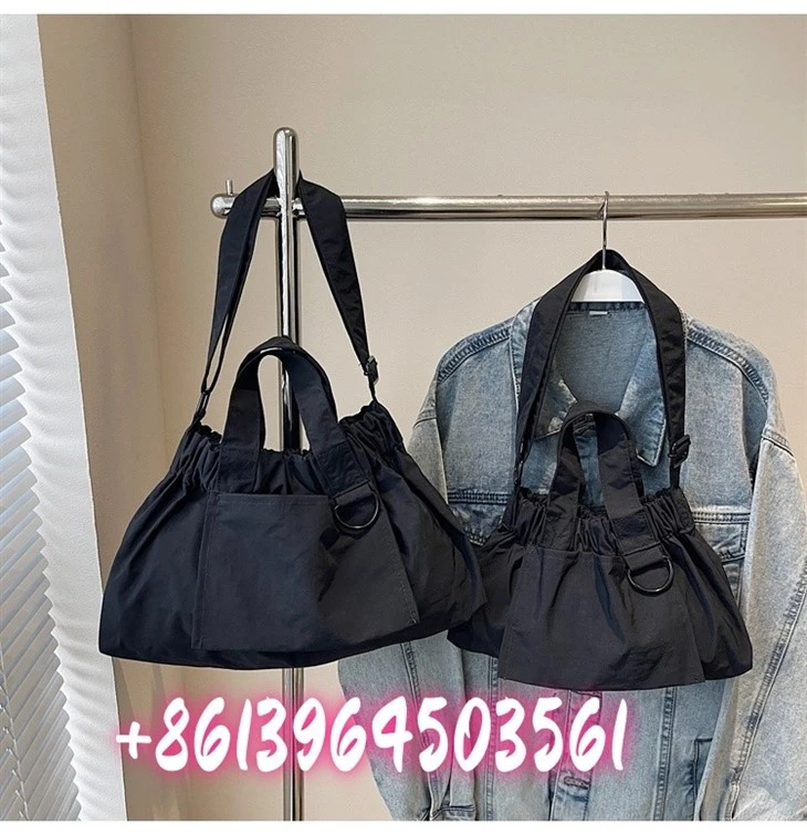 Lang stropp nylon skulderposer