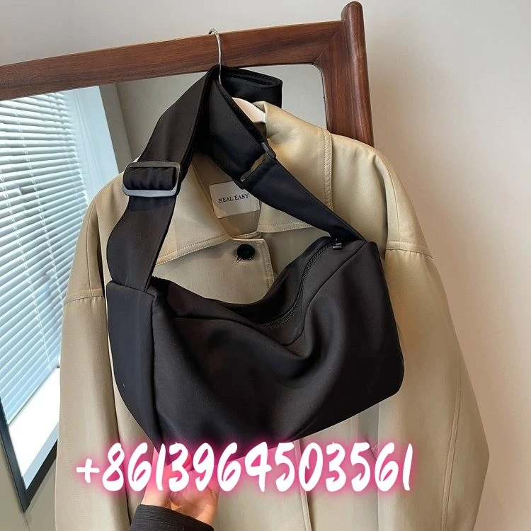 Nylon skuldertaske