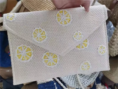 Papir Broderi Dame Clutch Taske