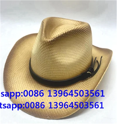 Brun spraymaling almindeligt papir Fedora hat
