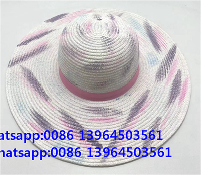 Papirflettet sammenfoldelig Sun Hat Straw Cap