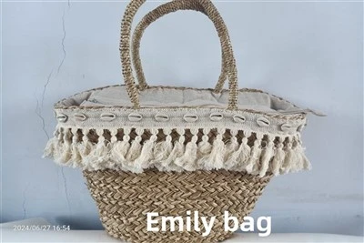 Designet kvinder raffia tasker