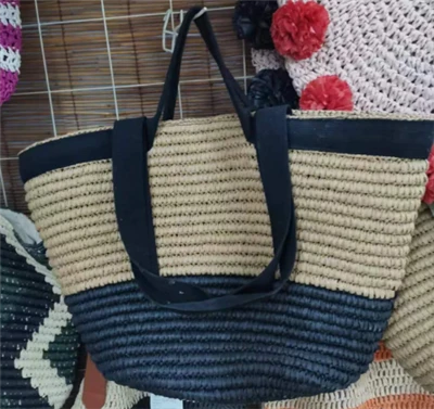 Sort bomuldstape store kvinder strandpose